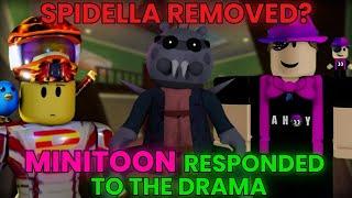 MINITOON RESPONDED TO THE PGHFILMS DRAMA + SPIDELLA SKIN GETTING REMOVED?...(Piggy Drama & News)