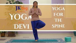 YOGA For A HEALTHY SPINE | Radha Krishna Temple Dallas