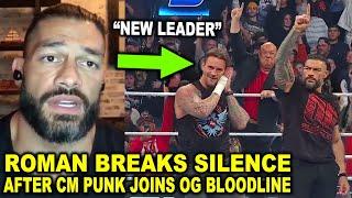 Roman Reigns Breaks Silence After CM Punk Joins OG Bloodline on WWE SmackDown as Paul Heyman Returns