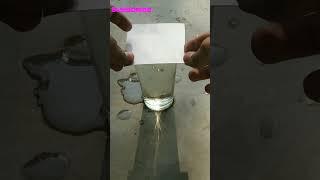 paper vs glass #short #short videos#A.K expert #youtube short #paper exprement #short