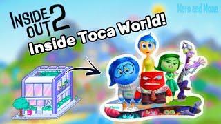 Inside out 2 inside toca boca  Joy Disgust Envy Anxiety character girls room [ Toca Life World ]