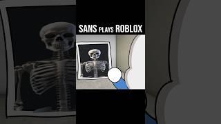 SANS plays ROBLOX