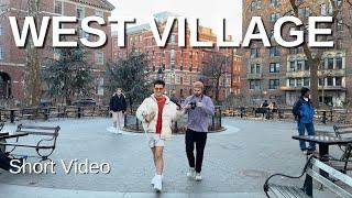 NEW YORK CITY Walking Tour [4K] - WEST VILLAGE (Short Video)