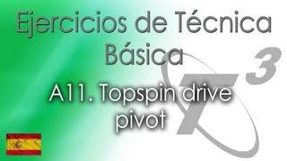 Ejercicio Técnica Básica: A11. Topspin drive pivot