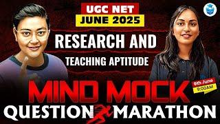 UGC NET Paper 1 Marathon Class | Research & Teaching Aptitude Important Questions | JRFAdda