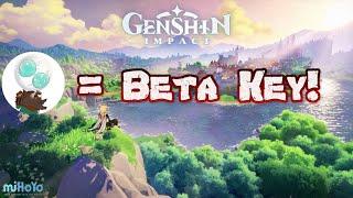 Genshin Impact beta Key