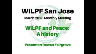WILPF and Peace: A history