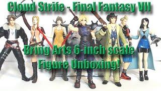 Cloud Strife FF7 Bring Arts 6-inch Figure Unboxing with GreymanX6!