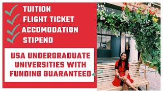 Fully Guaranteed scholarships for International students| USA Universities offering 100% scholarship