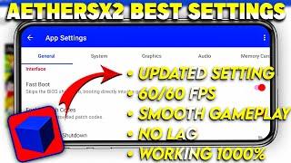 {2024}Aethersx2 Emulator Best Settings For All Android Phones | 60 FPS No Lag Setting For Aethersx2