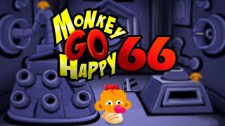 Игра "Счастливая Обезьянка 66" (Monkey GO Happy 66) - прохождение