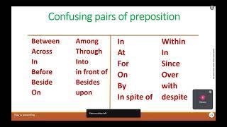 NCET ITEP ENGLISH LIVE CLASS BY DCS LEARNING ACADEMY|| PREPOSITION CLASS 1