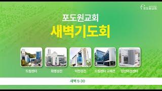 2025.06.16 포도원교회 새벽기도회(설교영상)