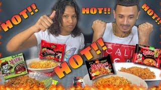 SAMYANG SPICY NOODLES TASTE TEST/ ANNOUNCING B SQUAD FIRST MERCH DROP