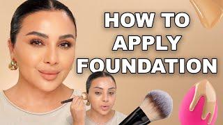 How To Apply Foundation For BEGINNERS