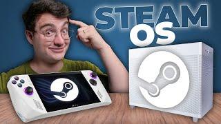 Czy Steam OS zmienia PC w konsolę? (Bazzite, Nobara)