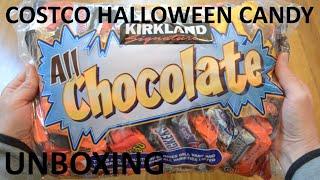 Unboxing Kirkland All Chocolate 5.6 LB Bag Of Halloween Candy