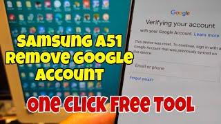 Samsung A51 (SM-A515F), Remove Google Account, Bypass FRP. Samfw Tool.