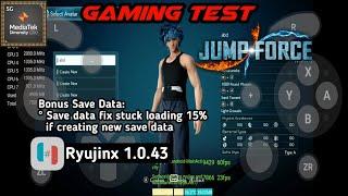 JUMP FORCE | Ryujinx | Mediatek Dimensity 1200 | Xiaomi 11T Test