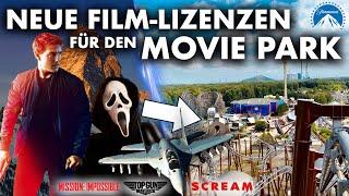 Die nächsten FILM-ATTRAKTIONEN im Movie Park Germany von Paramount Pictures