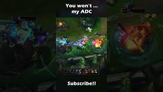 You won't ... my ADC - Jhin Taric 2v3 - League of Legends Highlights