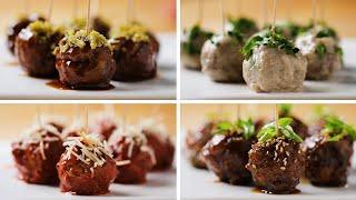 Party Meatballs 4 Ways