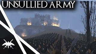 1000 Unsullied Siege Casterly Rock! - Mount & Blade Warband ACOK