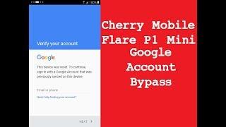 Cherry Mobile Flare P1 Mini FRP Bypass