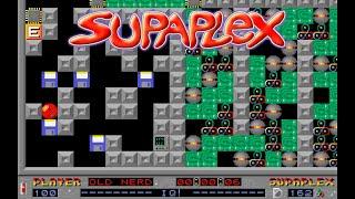 Supaplex | #100 IQ! | PC (DOS) Gameplay 4K