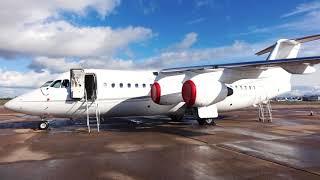 Cello Aviation BAe 146 and Avro RJ85 walk through