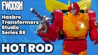 Transformers Hot Rod Hasbro Studio Series 86 Movie Autobot Action Figure Review