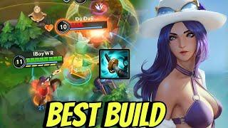 WILD RIFT ADC // THIS CAITLYN CARRY 1V9 WITH THIS NEW BUILD IN PATCH 5.3A GAMEPLAY!