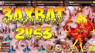 БЕЗУМНЫЙ ЗАХВАТ 2VS3! Она походила 6 РАЗ ПОДРЯД!? - Summoners War