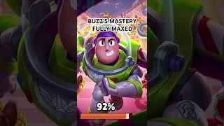 BUZZ'S MASTERY FULLY MAXED #brawlstars #gaming #shorts #short #toystory