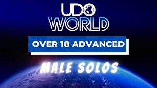 UDO World Street Dance Championships | OVER 18 ADVANCED SOLOS - MALE (Finals)