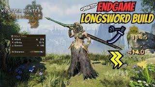 ENDGAME LONGSWORD BUILD *UPDATED* | MONSTER HUNTER WILDS