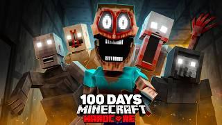 I Spent 100 Days in a Horror SCP Apocalypse in Hardcore Minecraft... Here's What Happened
