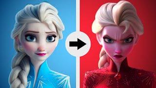 If Frozen Characters Turned EVIL!