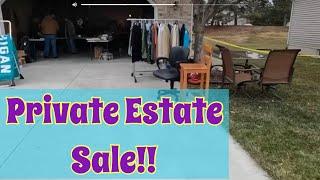 Private Estate Sale Nets Lots Of Steals!! ~ Grand Ledge Mi ~ Estate Sale Hunter