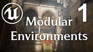 Modular Environments in UE4 -  Part 1 - Planning And Blockout