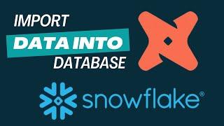 Import Data Into Database [Data Warehouse] Using DBT [Data Build Tool] | DBT Tutorials