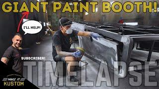 WHAT COLOR SHOULD IT BE? Sand Blasting BODY & PAINT!!! COE Ramp Truck EP-34