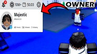 I 1v1'D THE OWNER, HE GAVE ME $10MILLION ROBUX BLUELOCK RIVALS