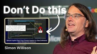 Open Challenges for AI Engineering: Simon Willison