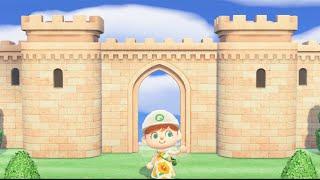 building a castle in animal crossing (Streamed 1/4/23)