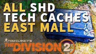 All East Mall SHD Tech Caches Division 2