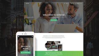 Intense - Multipurpose HTML Template #58888