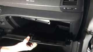 (* Nissan Micra 3 *)( Замена салонного фильтра )( How to Cabin Air Filter Replacement