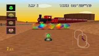 Mario Kart 64 x Super Mario Kart // Mushroom Cup 150cc | Walkthrough