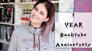 1 YEAR BOOKTUBE ANNIVERSARY: Looking back & forward | Book Roast